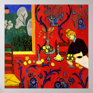 Matisse Harmony in Red  Poster