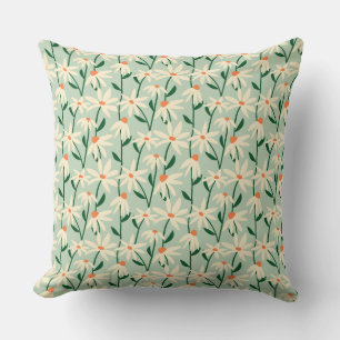 Matisse Inspired Flower Market - Copenhagen Throw Pillow