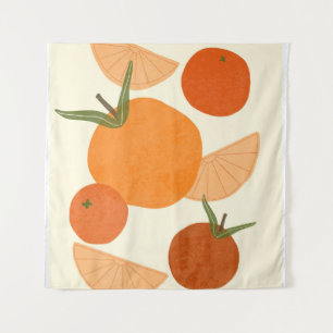 Matisse Inspired: Modern Abstract Shapes Tapestry