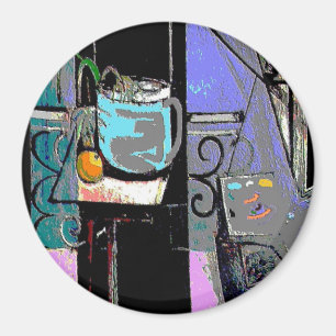 Matisse Style Coffee Mug Magnet