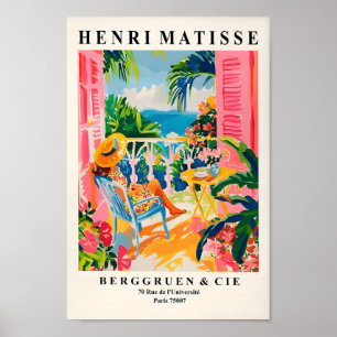 Matisse Wall Art, Coastal Cowgirl Print, Woman On  Poster