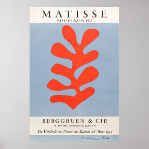 Matisse's Papiers Poster