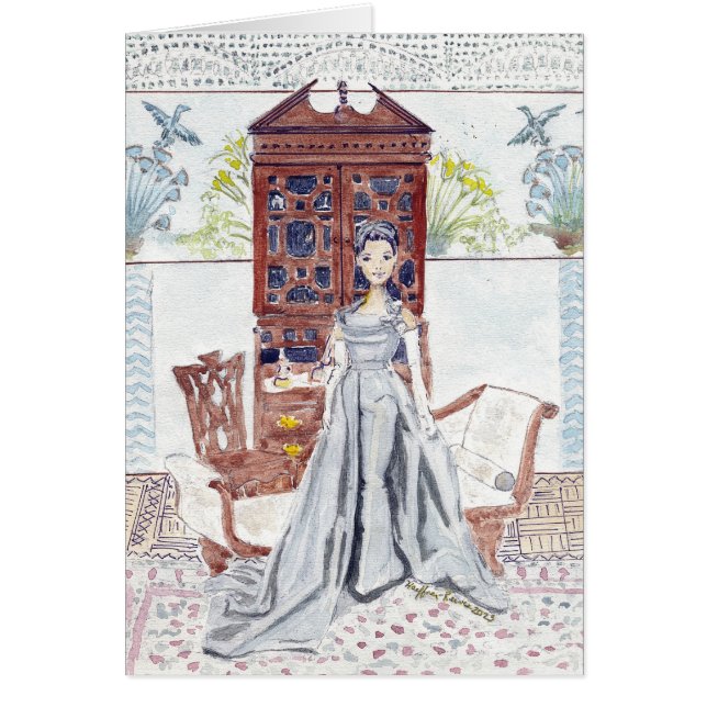 Matisse's Sage Silk Taffeta, Marie's Colouring Boo (Front)