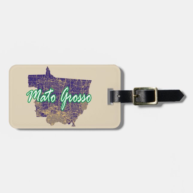 Mato Grosso Luggage Tag (Front Horizontal)