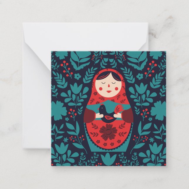 Matreshka Note Card (Front)