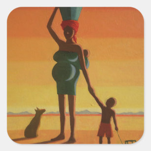 Matriarch 2004 square sticker