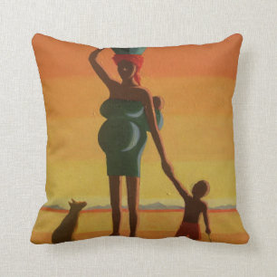 Matriarch 2004 throw pillow