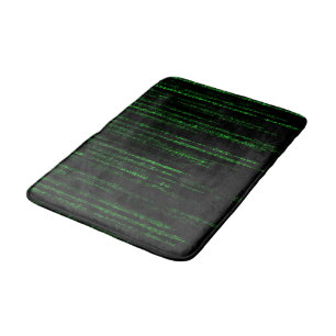 Matrix code bath mat