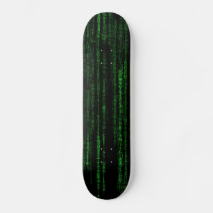 Matrix code skateboard