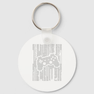 Matrix Pad - Controller Gamer Video Games Gaming Keychain