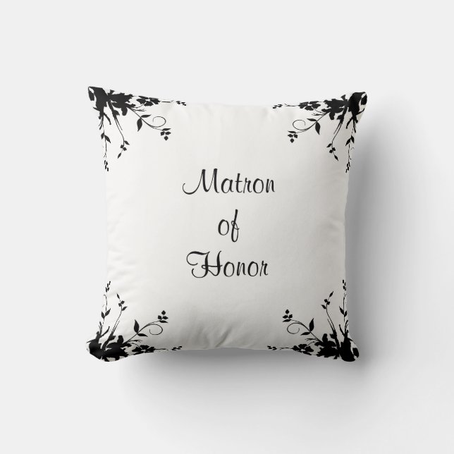 Matron d'honneur Personnalisé Mojo Coussin (Recto)