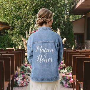 Matron of Honour Denim Jacket
