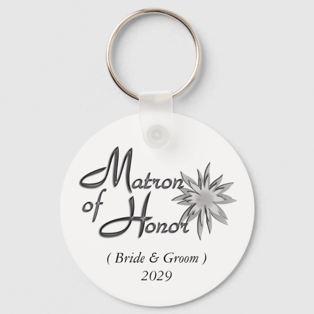Matron of Honour Keychain (Front)