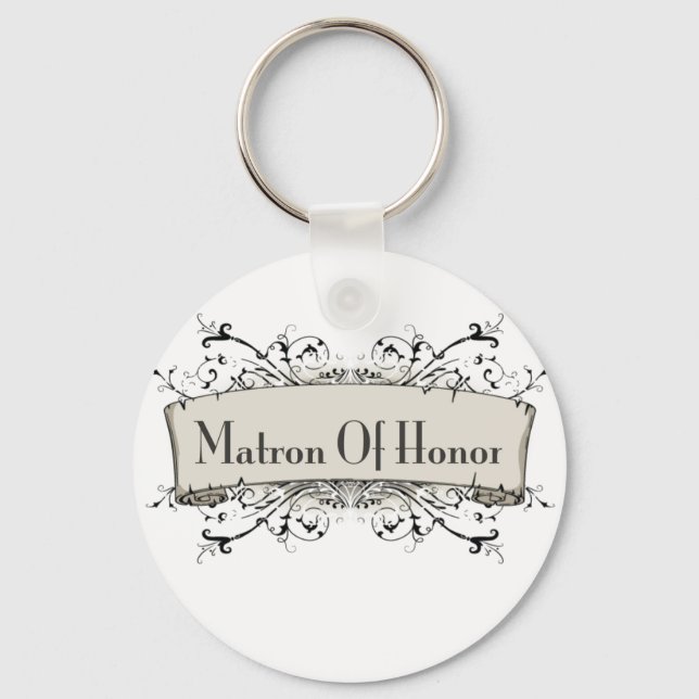 *Matron Of Honour Keychain (Front)