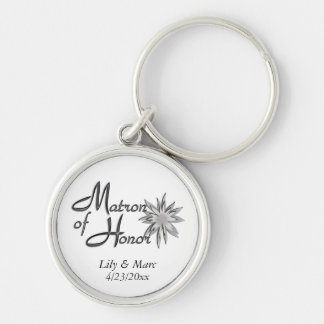 Matron of Honour Personalized Keychain