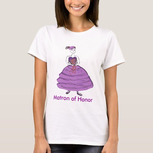 Matron of Honour T-Shirt (Front)