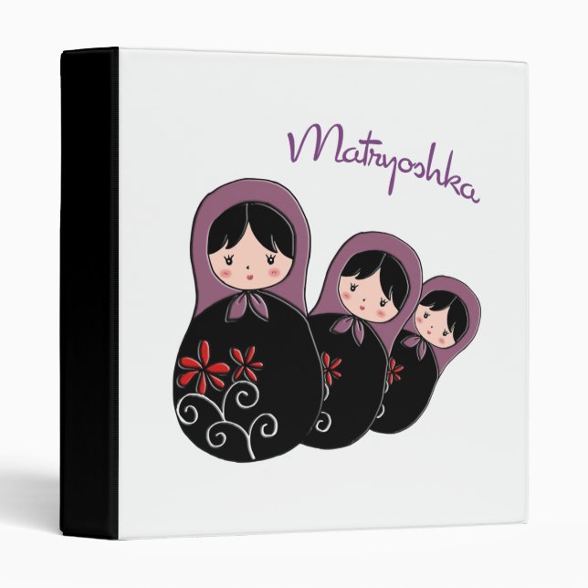 Matryoshka Binder (Front/Spine)