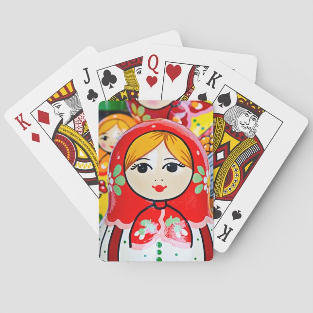 Matryoshka Doll Playing Cards (Back)