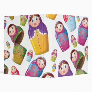 Matryoshka dolls binder
