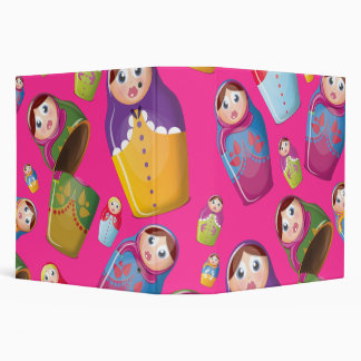 Matryoshka dolls binder