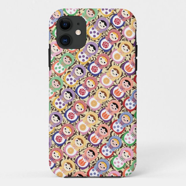Matryoshka Dolls Case-Mate iPhone Case (Back)