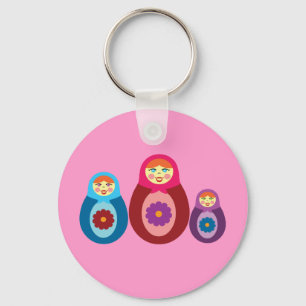 Matryoshka Dolls Keychain