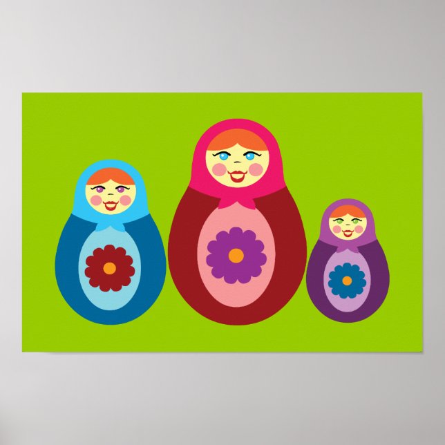 Matryoshka Dolls Poster (Front)