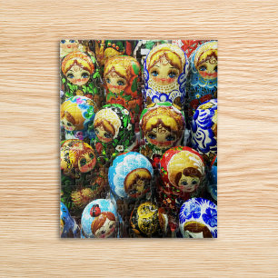 Matryoshka Dolls Souvenir Kiosk Travel Photo Jigsaw Puzzle
