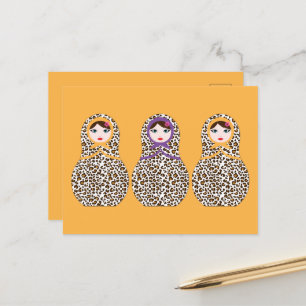 Matryoshka Missydoll Postcard