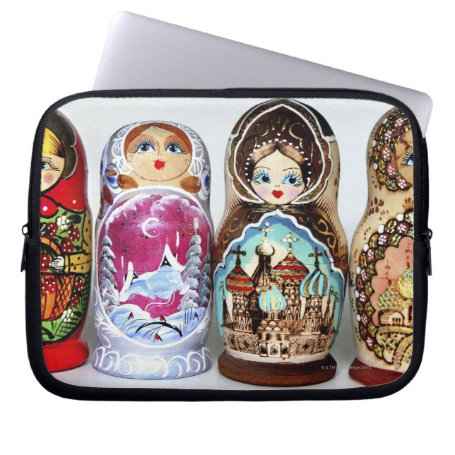 Matryoshkas Laptop Sleeve (Front)