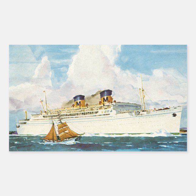 Matson Liner to Hawaii Sticker (Front)