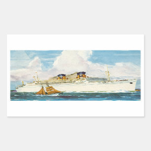 Matson Liner to Hawaii Sticker