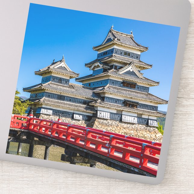 Matsumoto castle and bridge (Detail)
