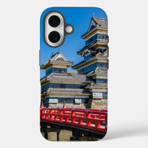 Matsumoto castle and bridge iPhone 16 case