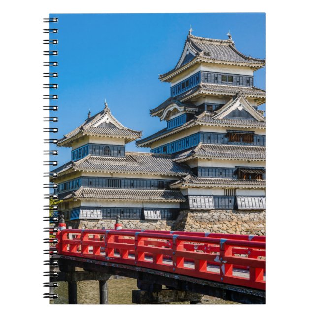 Matsumoto castle and bridge notebook (Front)