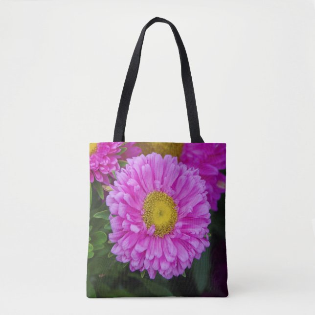 Matsumoto Flower all over tote bag (Front)