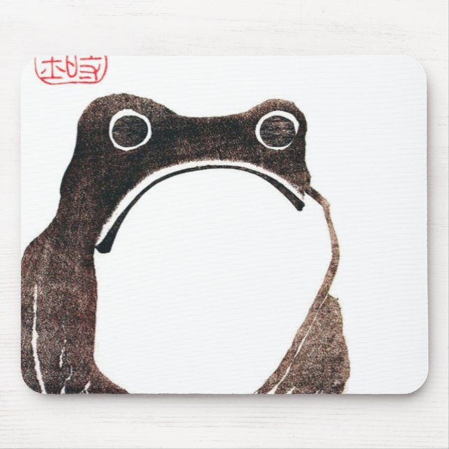 Matsumoto Hoji Frog Mouse Pad (Front)