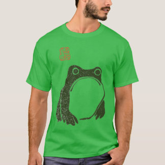 Matsumoto Hoji Grumpy Frog gift boy T-Shirt