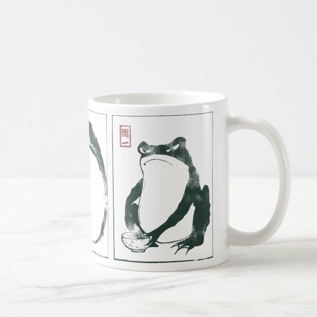 Matsumoto Hoji Mug Frog Mug Toad Wabi Sabi Mug (Droite)