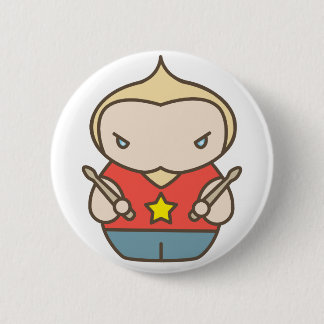 matt 2 inch round button