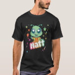MATT - Cute Boy Name with cute Alien T-Shirt<br><div class="desc">MATT - Cute Boy Name with cute Alien</div>