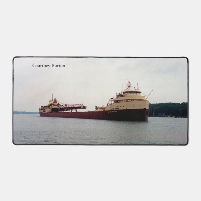 Matt de bureau Courtney Burton (Recto)