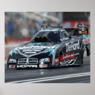 Matt Hagan Die Hard Funny Car Print