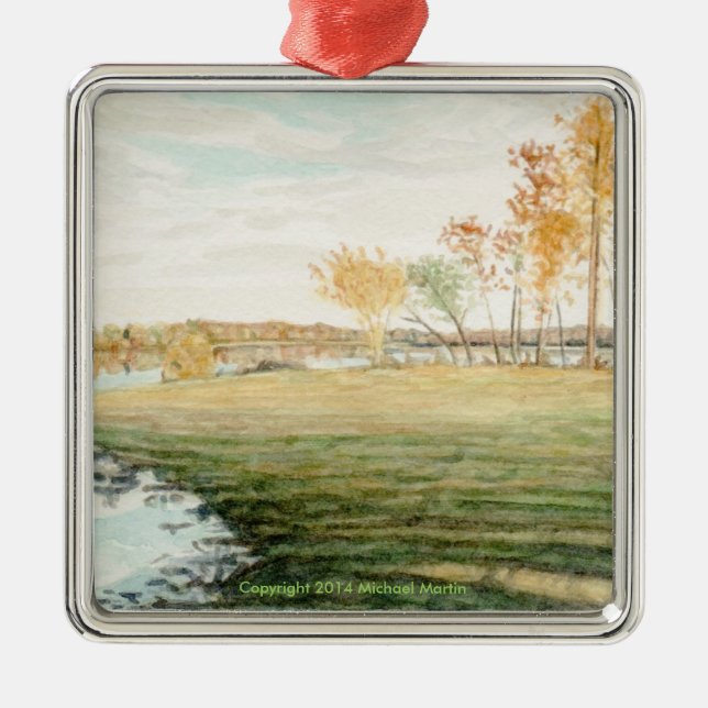 Mattaponi River Ornament (Front)