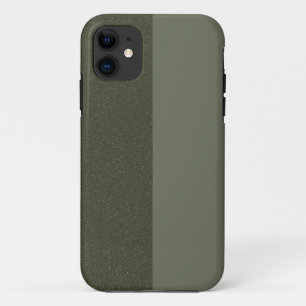 Matte de partage personnalisé + Coque vert texturé