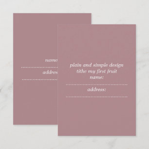 matte standard white invelope included invit card