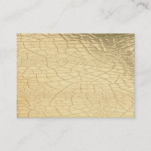 Matted gold stone Business Card