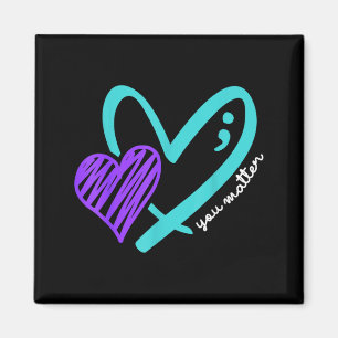 Matter Dont Let Story End Awareness Design Magnet