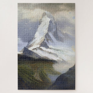 Matterhorn, Albert Bierstadt Jigsaw Puzzle
