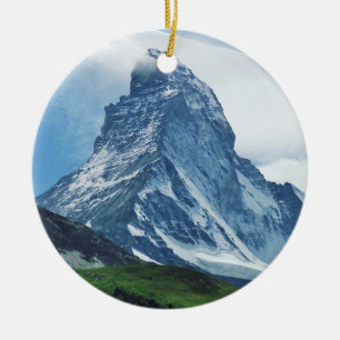 Matterhorn, Alps Ceramic Ornament